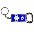 thumbnail image 1 of Rn Star Of Life Blue Keychain Key Chain Ring Bottle Bottlecap Opener, 1 of 1