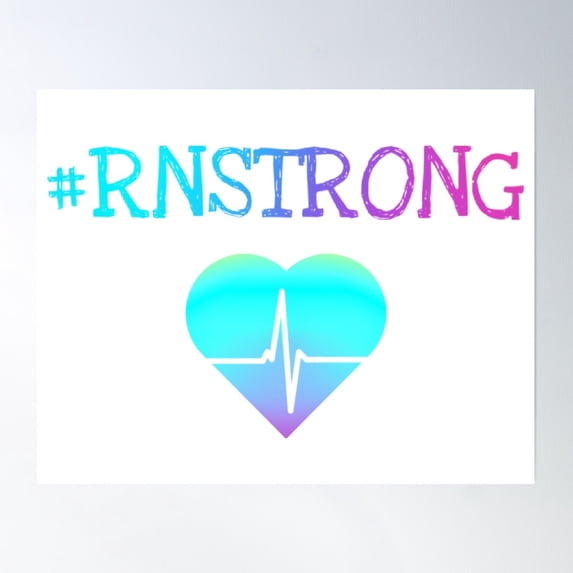 #Rn Strong Teal Poster Wall Art, Modern Wall Decor, 8x12 UNFRAMED
