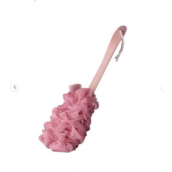 RnemiTe-amo Back Scrubber for Shower,Loofah Long Handle Bath Body Brush,Loofah Sponge Shower Brush Using Body Exfoliating with Long Handle,Loofah on a Stick for Men Women,Bathing Accessories