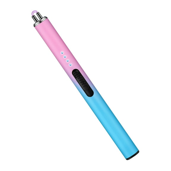 RnemiTe-amo Candle Lighter,Lighter Electric Candle Lighter Long Electronic Rechargeable USB Lighter Arc Windproof Flameless Lighters for Candle Camping BBQ Birthday Gifts for Women Mom Wife Men