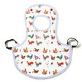 thumbnail image 1 of RnemiTe-amo Chicken Saddles,Waterproof Chicken Saddle Hen Apron with Elastic Chicken Jacket Straps Hen Apron Poultry Protector Wing Back Protector Print Feather Protective Jacket, 1 of 2