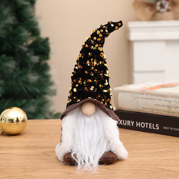 RnemiTe-amo Christmas Decorations Gnomes Plush Doll,Handmade Christmas Valentine Tomte Swedish Scandinavian Figurine Nordic Gnomes Plush Christmas Elf Doll Xmas Ornaments for Home Decor