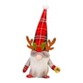 thumbnail image 1 of RnemiTe-amo Christmas Decorations Gnomes Plush Doll,Handmade Christmas Valentine Tomte Swedish Scandinavian Figurine Nordic Gnomes Plush Christmas Elf Doll Xmas Ornaments for Home Decor, 1 of 2