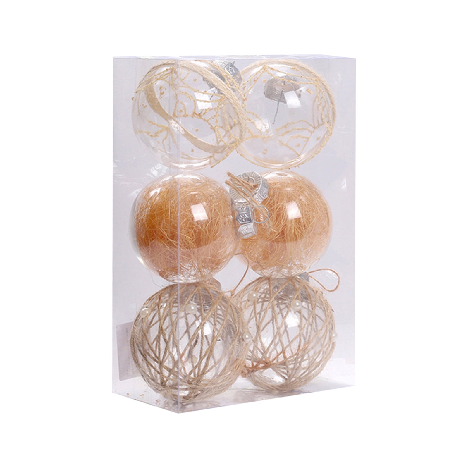 RnemiTeamo Christmas Ornaments on Sale！6 Pcs Of Christmas Ball