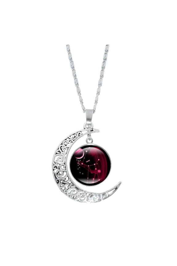 Clearance!Necklaces for Women Virgo Necklace 12 Constellation Moon Necklace Gifts for Mom Present for Women Her Best Friend Necklaces