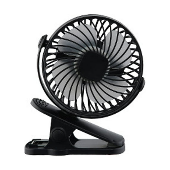 RnemiTe-amo Clip On Fan,Fan Of The Clip 6 Inch, Small Fan With 3 Speeds With A Strong Fl OW Of Air USB Mini Mute Clip Fan