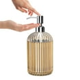 thumbnail image 1 of RnemiTe-amo Kitchen Supplies Kitchen Appliances High Quality Large 18oz Manual Soap Dispenser Clear Glass Hand Sanitizer Bottle, 1 of 9