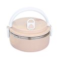 thumbnail image 1 of RnemiTe-amo Lunch Box 700ml 1 Layer Round Food Lunch Box Stainless Steel Lunch Box Lunch Box Food Storage Box Lunch Box Hot Food, 1 of 7
