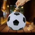 thumbnail image 1 of RnemiTe-amo Piggy Bank for Kids,Football Piggy Bank for Boys, Shatterproof Football Sports Themed Coin Bank, Large Size,1500 /150 Notes Max Christmas Gift for Kids, 1 of 6