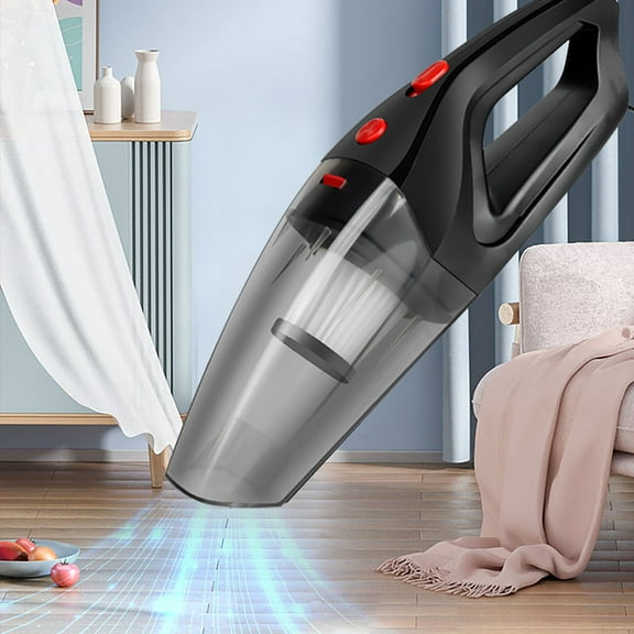 RnemiTe-amo Wired Vacuum Cleaner, Vehicle Household Dual-use, High Suction, Hand-held, High-power, Portable Vehicle Vacuum Cleaner