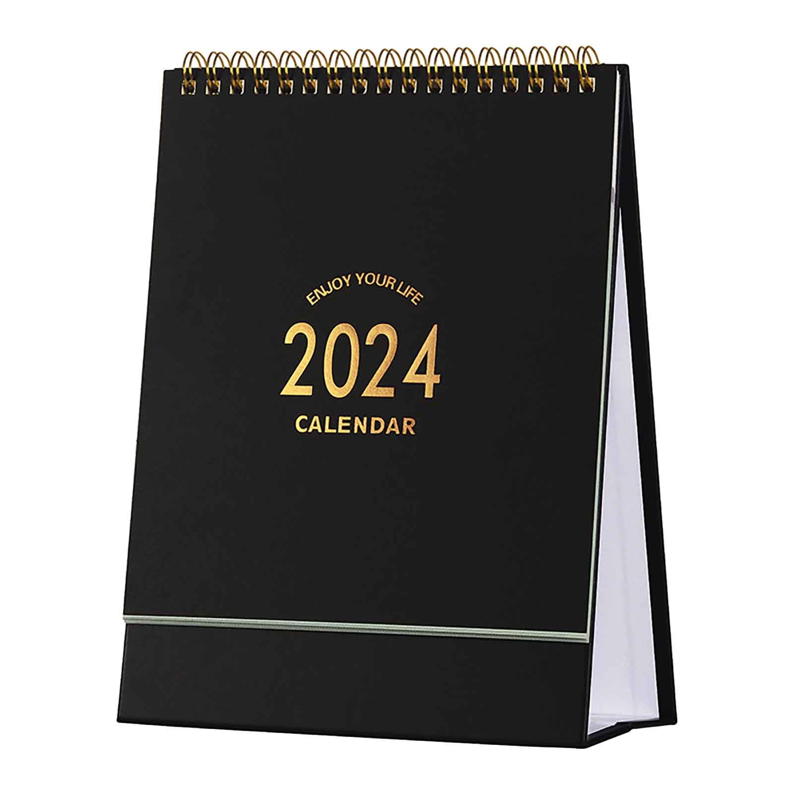 RnemiTeamo Desk Calendar 2025,Standing Flip 2025 Desktop Calendar,2025