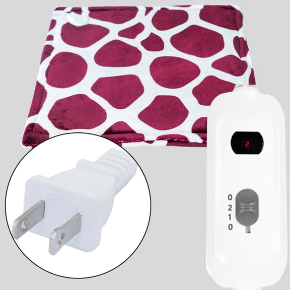 RnemiTe-amo Electric Blanket, Adjustable Temperature, Polyester, 45x45 cm, Heated Blanket
