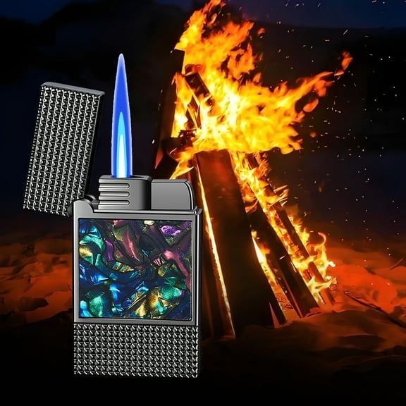 RnemiTe-amo Electric Candle Lighter Plasma Arc Lighters,Direct Windproof Lighter Elegant Open Flame High-grade Men's Gift Lighter Igniter Householdfor Fire, Cigarette, Candle - Outdoors Indoors