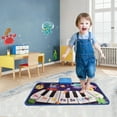 thumbnail image 1 of RnemiTe-amo Kids Musical Piano Mats,18x10 inch Musical Toys Baby Floor Piano Keyboard Mat Carpet Animal Blanket Touch Playmat Early Education Toys for 1 2 3 4 5 6+ Year Girls Boys Toddlers, 1 of 7