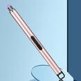 thumbnail image 1 of RnemiTe-amo Mini Plasma Lighter Portable Lighter ，Kitchen Ignition Stick USB Electronic Igniter Outdoor Non Open Flame Charging Lighterfor Home Kitchen Champagne, 1 of 2