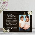 thumbnail image 1 of RnemiTe-amo Mom Picture Frame Gifts, First Mother's Day Gift for New Mom,the Love Between a Mother and Daughter Last Forever Wood Photo Frame Gifts for Birthday Mother's Day Christmas, 1 of 7