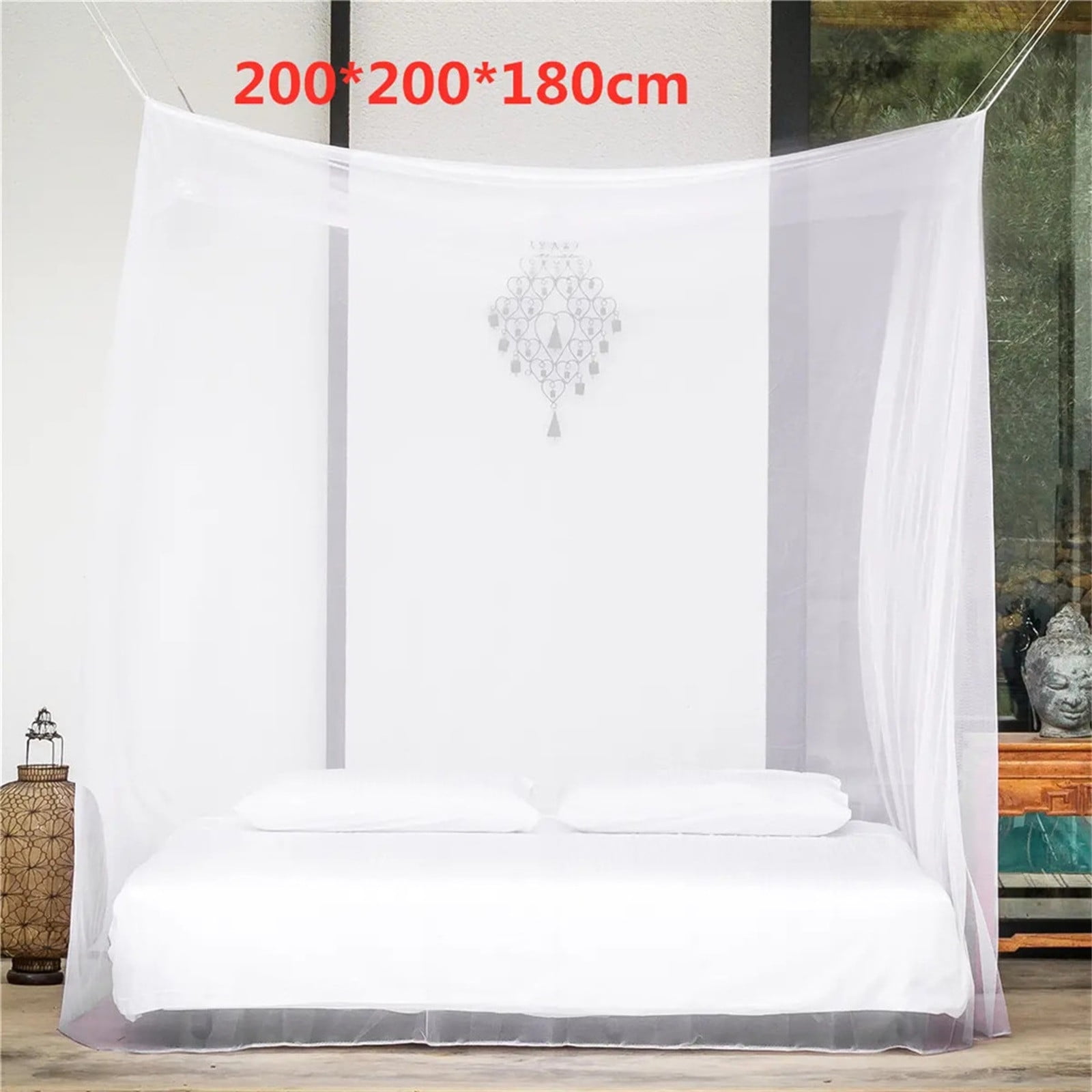 RnemiTe-amo Mosquito Net for Bed Canopy,Canopy Bed Curtains Twin,Twin ...