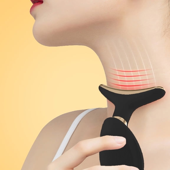 RnemiTe-amo Neck Face Massager,Face Neck Massager for Skin Tightening,Anti Wrinkles Face Massager for Facial and Neck, Face Sculpting Tool Vibration Massager Device for Skin Care,Firm,Smooth