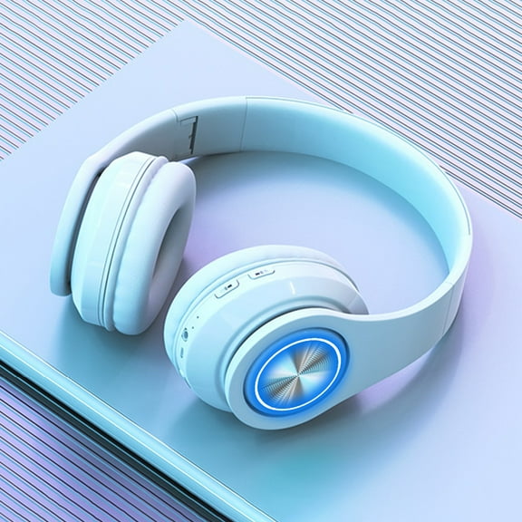 RnemiTe-amo Noise Cancelling Headphones,5.1 Wireless Bluetooth Over Ear Headphones with Microphone,HiFi Stereo Headphones with Deep Bass,Microphone,for Home Office Travel