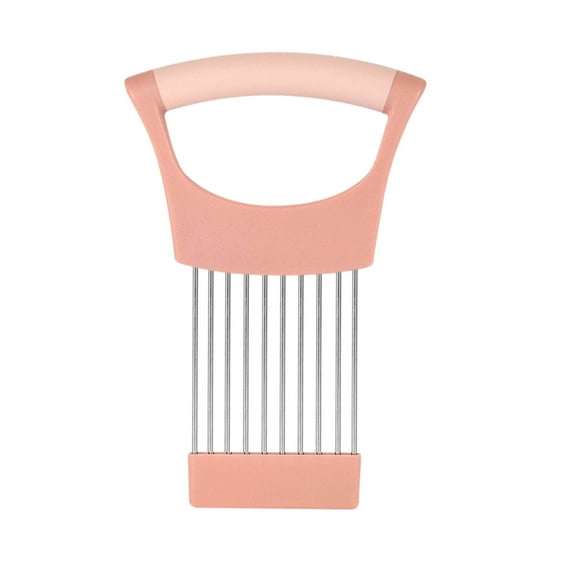 RnemiTe-amo Onion Slicer,Onion Holder for Slicing,Lemon Slicer Onion Cutter for Slicing,Vegetable Cutter for Potato and Tomato,Avocados,Eggs,Food Slicer Assistant Tool for Slicing Fruit and Meat