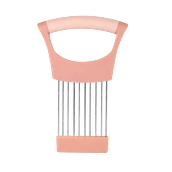 RnemiTe-amo Onion Slicer,Onion Holder for Slicing,Lemon Slicer Onion Cutter for Slicing,Vegetable Cutter for Potato and Tomato,Avocados,Eggs,Food Slicer Assistant Tool for Slicing Fruit and Meat