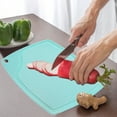 thumbnail image 1 of RnemiTe-amo Plastic Utility Cutting Board for Kitchen,Plastic Cutting Boards For Kitchen Dishwasher Safe Extra Large Cutting Board For Meat With Juices Grooves Easy Grip Handle, 1 of 6