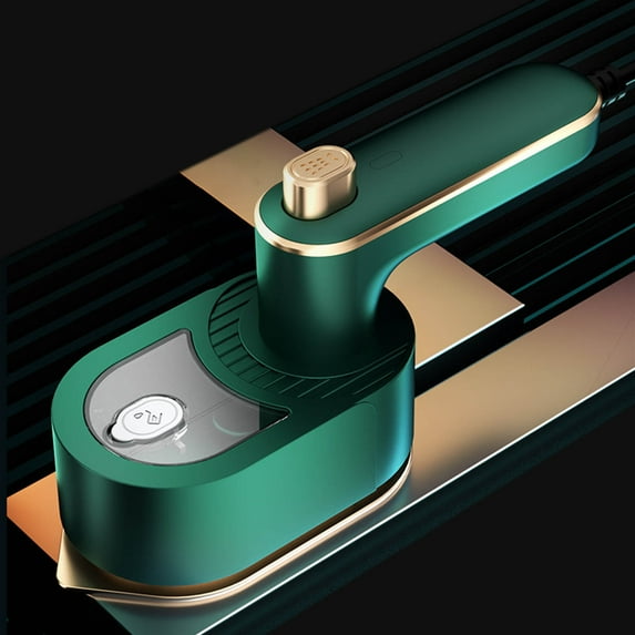 RnemiTe-amo Portable Handheld Iron,Travel Iron Steamer for Clothes,180° Foldable Small Iron,40w Mini Ironing Machine for Home Travel College