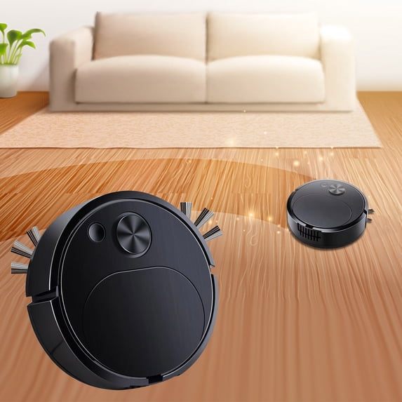 RnemiTe-amo Robot Vacuum Cleaner,Sweeping Robot Mop Suction Intelligent Three-in-one Cleaning Machine Lazy Vacuum Cleaner Home Appliances Smart Mapping, Good for Pet Hair, Carpet, Hard Floor