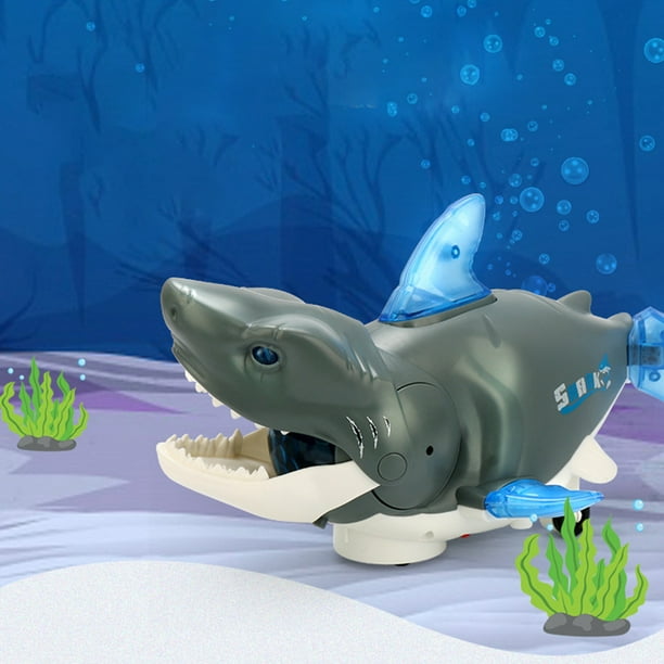 RnemiTe amo on Sale High Simulation Sharks Sharks Pool Toys For Kids Age 8 12 Electric Sharks Toy With Colorful Music And Light Great Gift Toys For