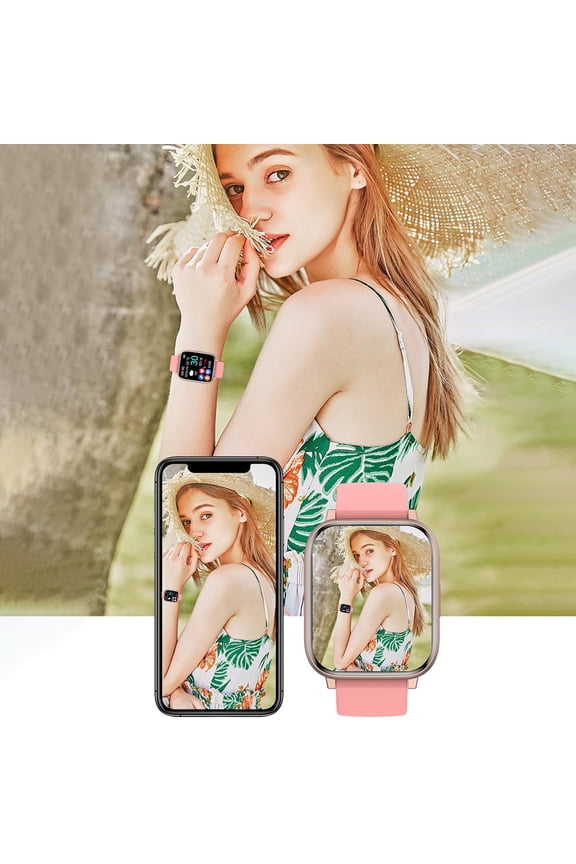Smart Watch for Women,HD Fitness Tracker,Sports Digital Watch Multiple Motion Modes,Remote Control Photography,Smart Watches for Android All