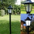 RnemiTeamo Solar Lamp Post Lights Outdoor ,Outdoor Post Lights Waterproof,Lawn and Garden