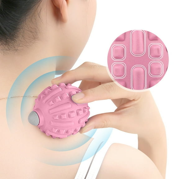 RnemiTe-amo Vibrating Massage Ball, Deep Tissue Massager for Deep Tissue Muscle Recovery,Myofascial Release,Mobility,Plantar Fasciitis Relief - Eliminate Muscle Pain and Tension in Your Back Neck Foot