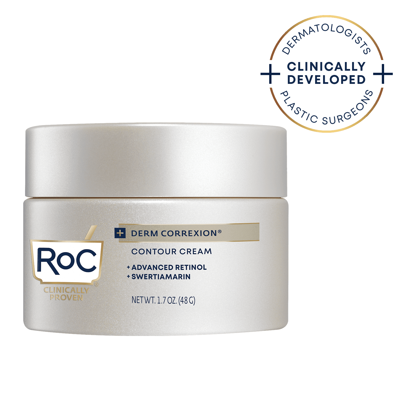 RoC Derm Correxion Fill + Treat Advanced Retinol Serum, Wrinkle Filler with Hyaluronic Acid, 15m