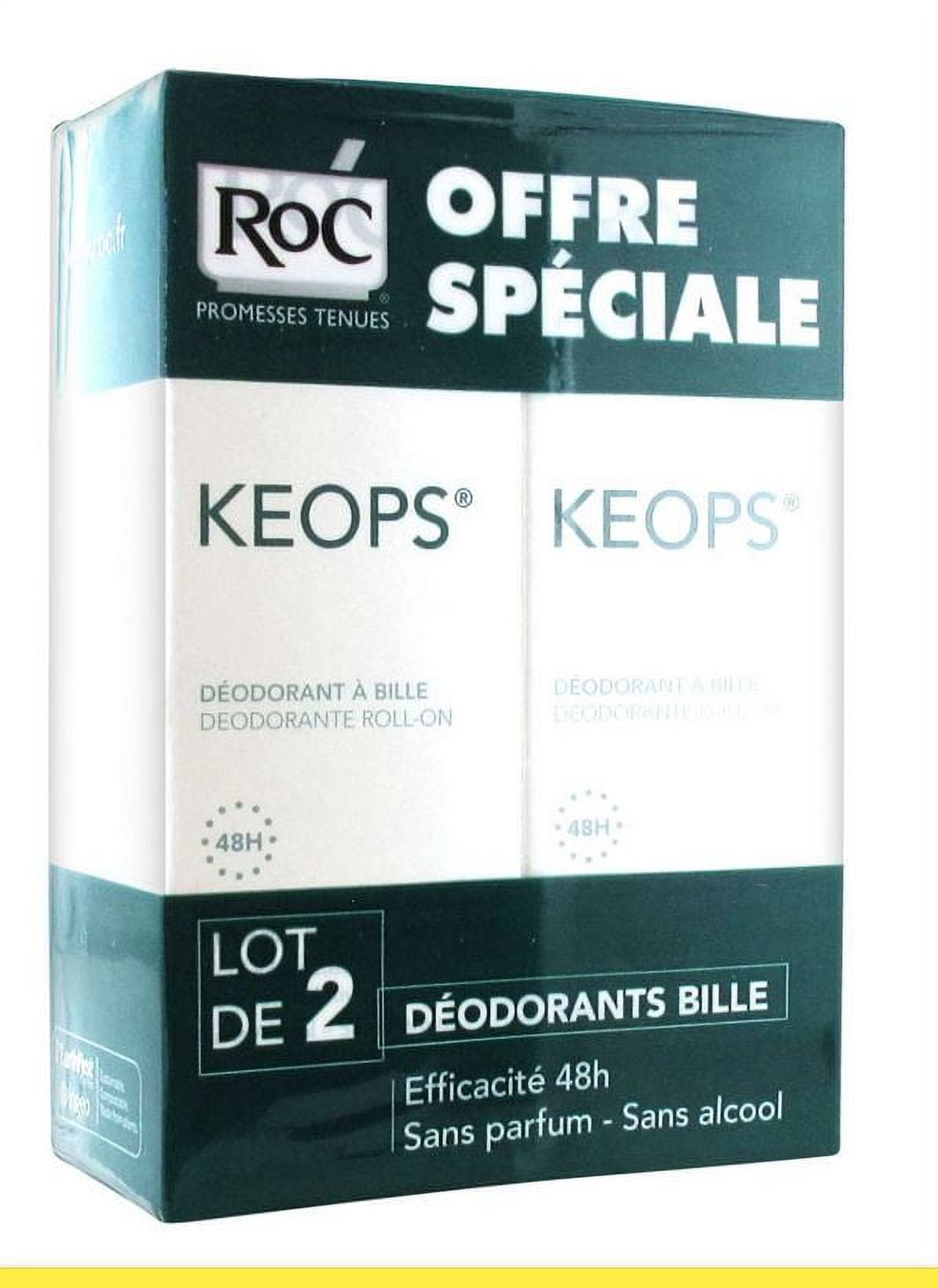 RoC Keops Roll-On Deodorant 2 x 30ml