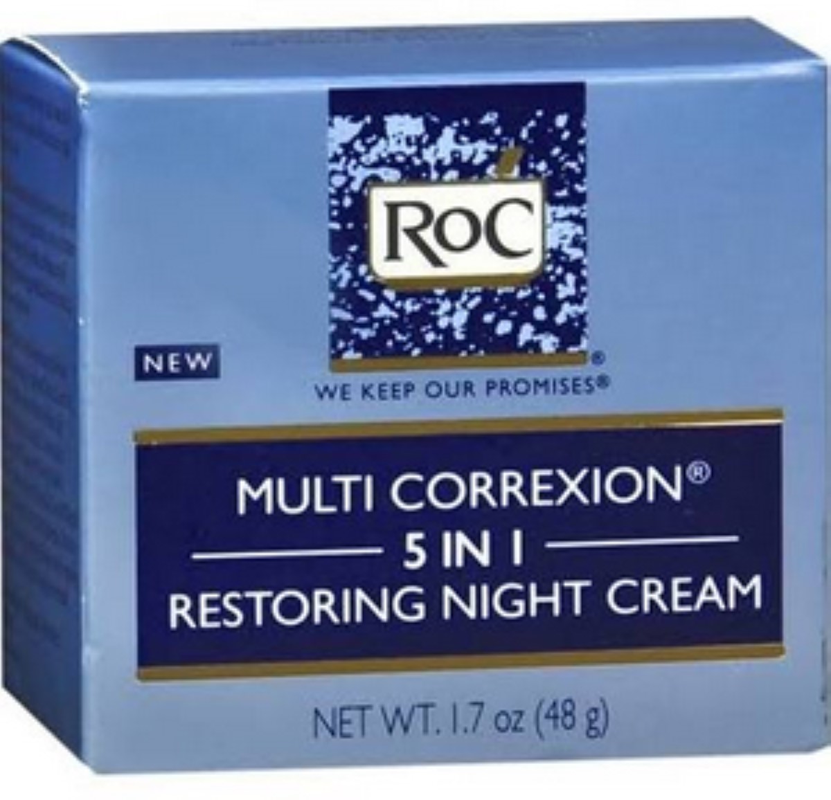 RoC Multi Correxion 5 in 1 Restoring Night Cream, 1.7 oz (Pack of 2) - image 1 of 2