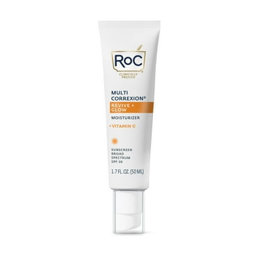 RoC Multi Correxion Revive + Glow Moisturizer SPF 30, All Skin Types, 1.7 Fl. oz
