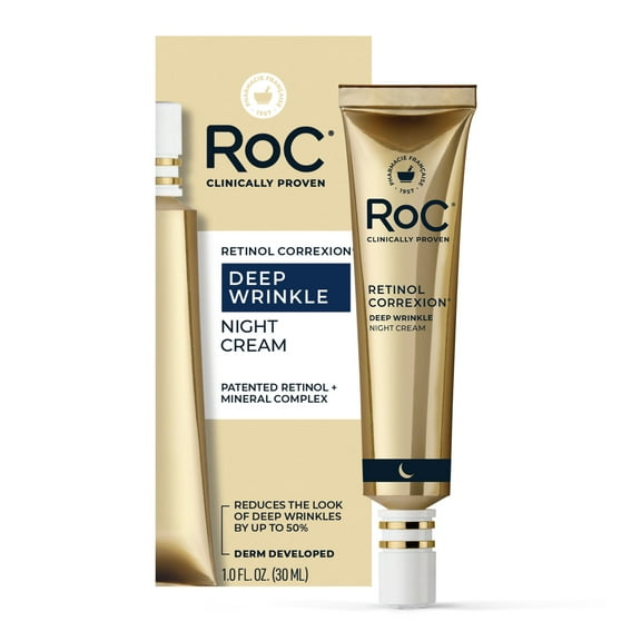 RoC Retinol Correxion Anti-Aging + Firming Night Face Moisturizer, 1 oz