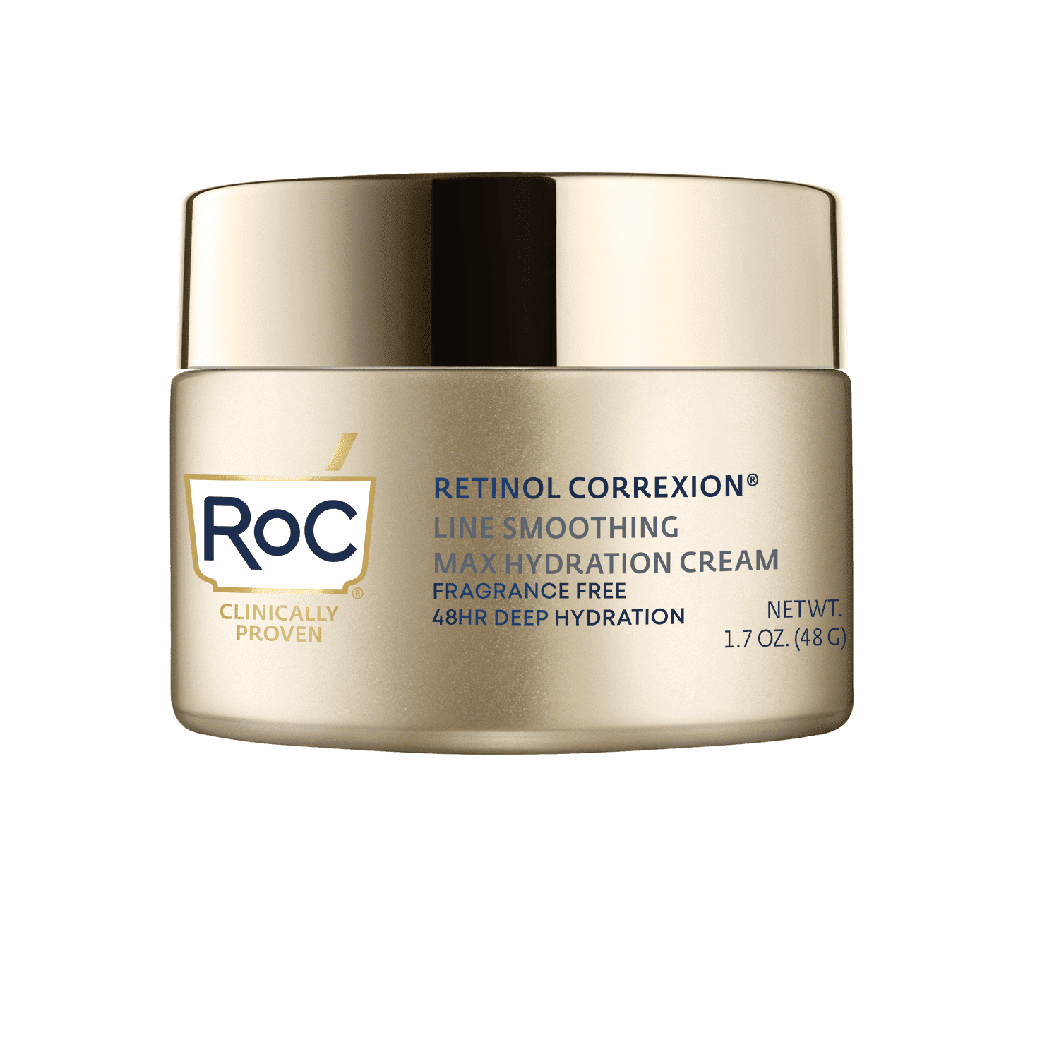 forhandler motor barbering RoC Retinol Correxion Anti-Aging Retinol Cream with Hyaluronic Acid,  Fragrance-Free 1.7 oz - Walmart.com