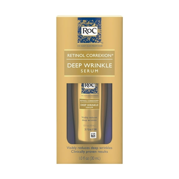 RoC Retinol Correxion Deep Wrinkle Anti-Aging Facial Serum, 1 fl. oz