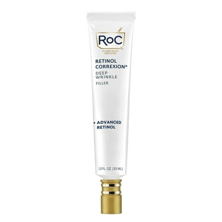 RoC Retinol Correxion Deep Wrinkle Filler for Fine Lines and Anti-Aging, 1.0 oz