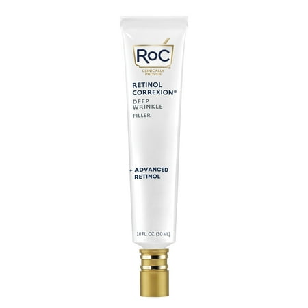 RoC Retinol Correxion Deep Wrinkle Filler for Fine Lines and Anti-Aging, 1.0 fl oz