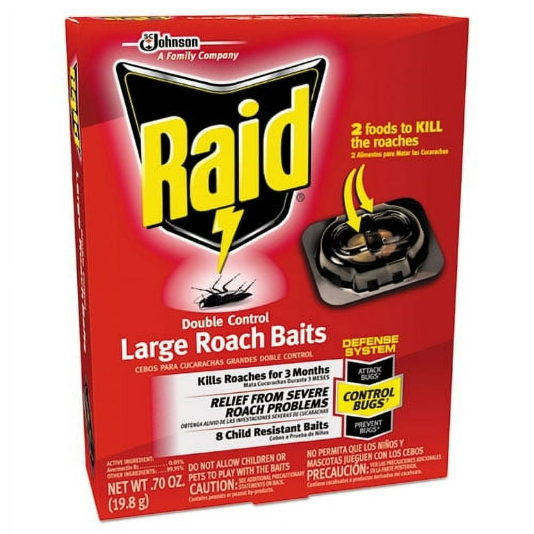 Roach Baits, 0.7 oz Box, 6/Carton Roach Baits, 0.7 oz Box, 6/Carton