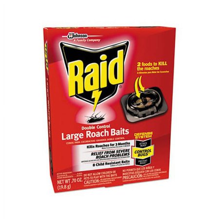 Roach Baits 0.7 oz, Box, 6/Carton