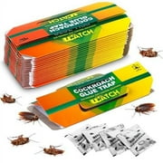 Roach Killer Indoor Infestation - 12 Roach Bait Traps  Effective German Roach Killer for Home Infestation - Child and Pet Safe Roach Traps Indoor Easy-to-Use Glue Traps for Roaches  UCatch