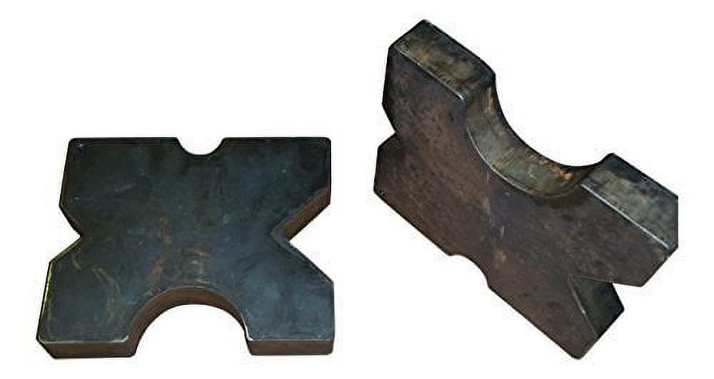 Road Arbor Press Plates (Pair) 7" X 7" (Fit Most 10 And 12Ton Presses