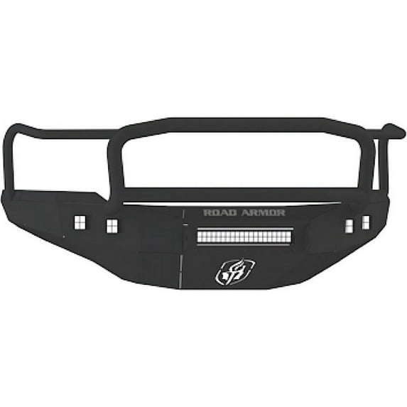 Road Armor 44075B RDA44075B 06-07 DODGE RAM 1500 FRONT STEALTH WINCH BUMPER, LONESTAR GUARD, SATIN BLACK
