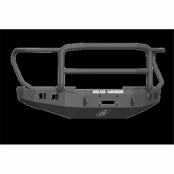 Road Armor 617F5B Rda617F5B 17-17 F250/F350 Super Duty Front Stealth Winch Bumper, Lonestar, Satin Black
