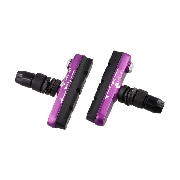 Road Bike Bicycle Cycle V-Brake Blocks Brake Pads Rubber + Aluminum High-Quality