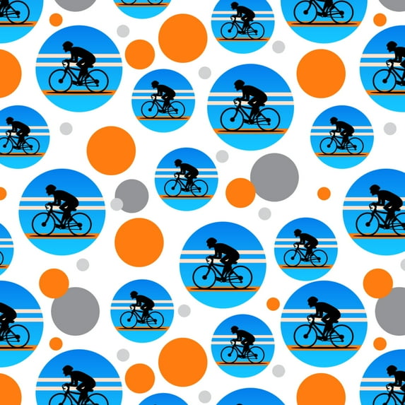 Road Bike Cycling Biking Bicycle Premium Gift Wrap Wrapping Paper Roll