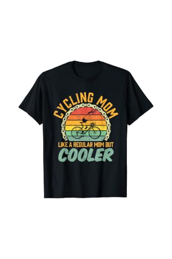 Road Bike Cycling Cyclist Bicycle Mom Wife T-Shirt, Unisex T-Shirt